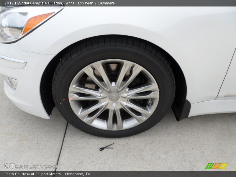  2012 Genesis 4.6 Sedan Wheel