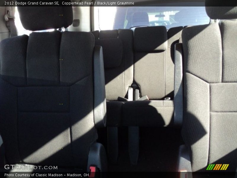 Copperhead Pearl / Black/Light Graystone 2012 Dodge Grand Caravan SE