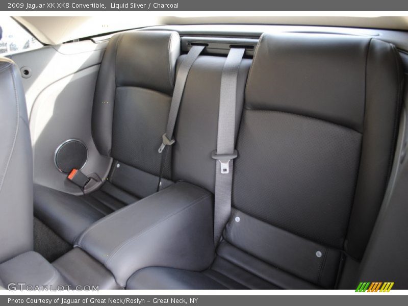 Liquid Silver / Charcoal 2009 Jaguar XK XK8 Convertible