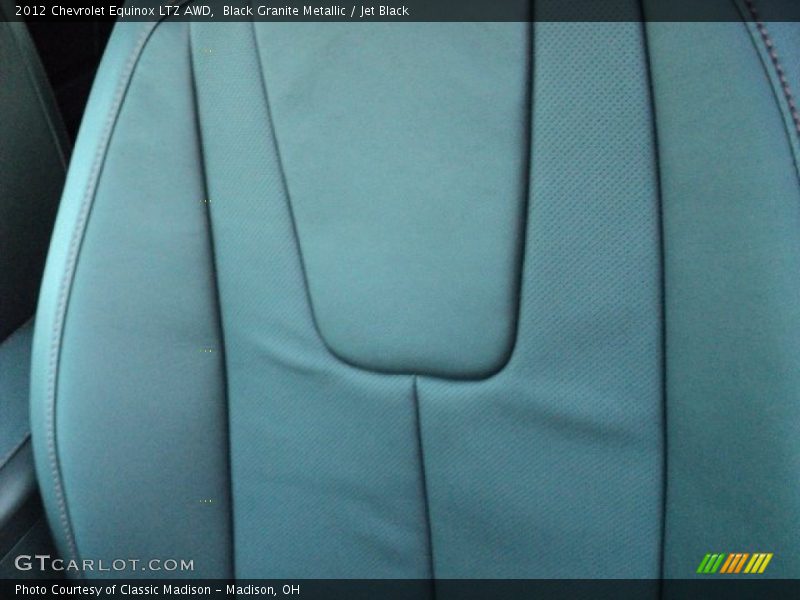Black Granite Metallic / Jet Black 2012 Chevrolet Equinox LTZ AWD