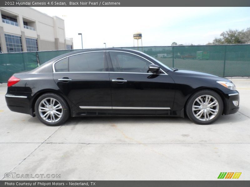  2012 Genesis 4.6 Sedan Black Noir Pearl