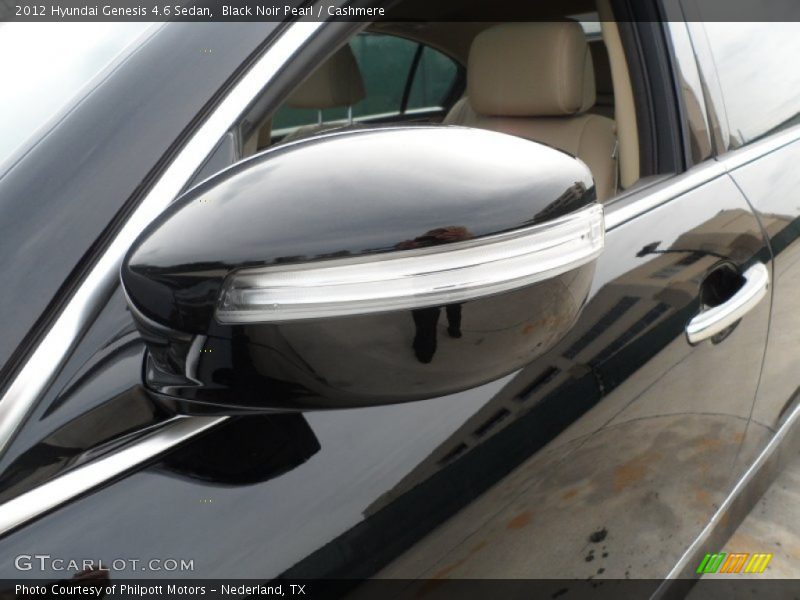 Black Noir Pearl / Cashmere 2012 Hyundai Genesis 4.6 Sedan