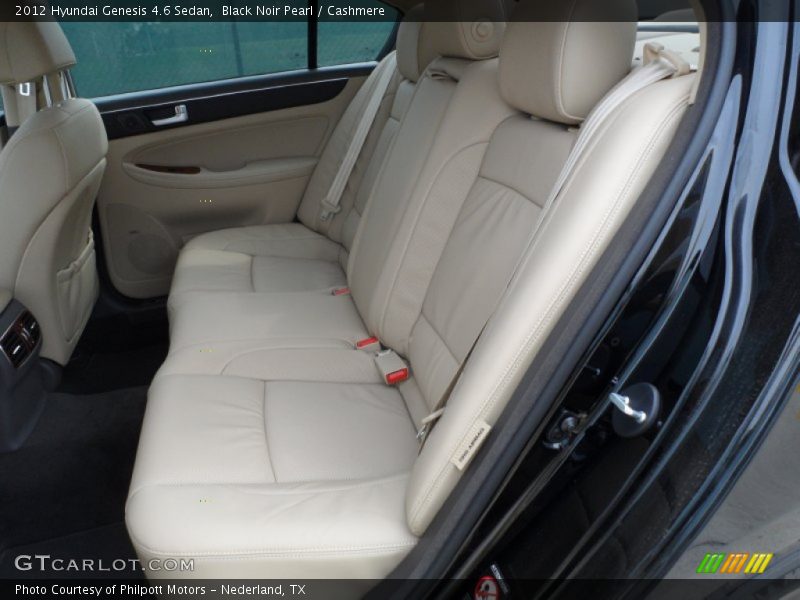 Black Noir Pearl / Cashmere 2012 Hyundai Genesis 4.6 Sedan