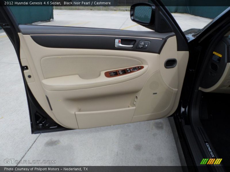 Door Panel of 2012 Genesis 4.6 Sedan