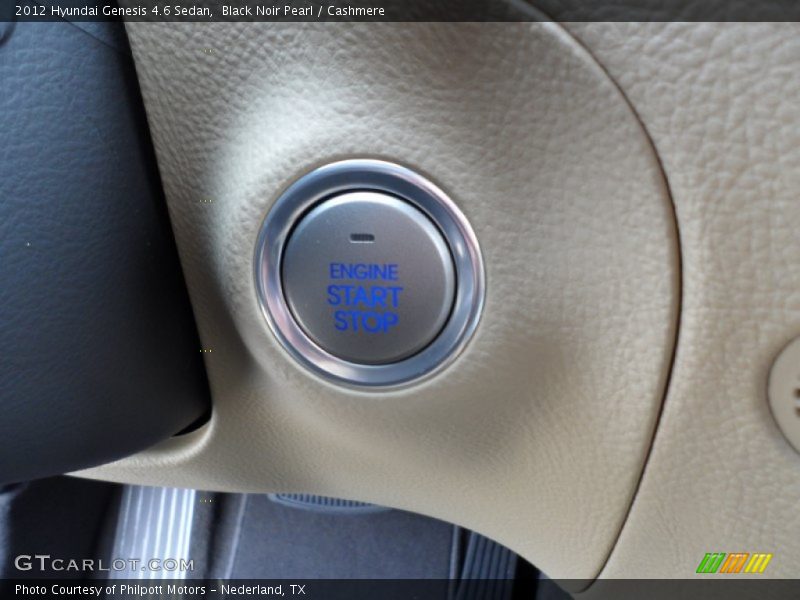 Controls of 2012 Genesis 4.6 Sedan