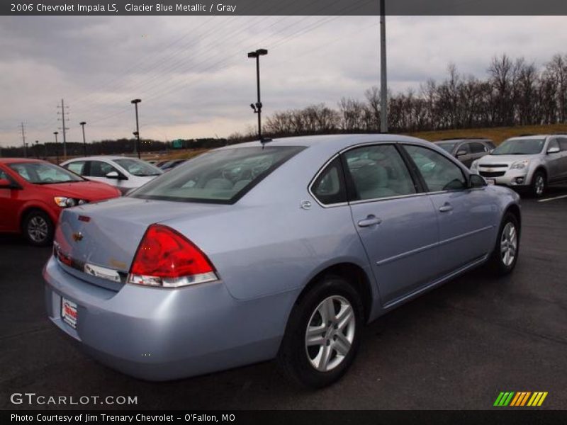 Glacier Blue Metallic / Gray 2006 Chevrolet Impala LS