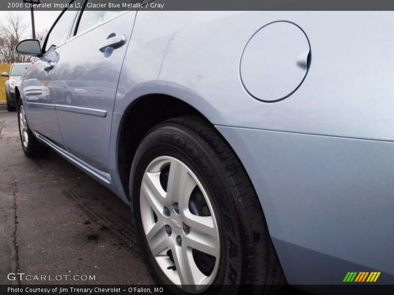 Glacier Blue Metallic / Gray 2006 Chevrolet Impala LS