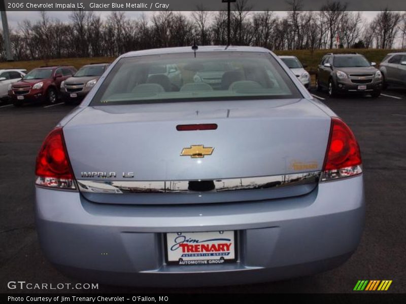 Glacier Blue Metallic / Gray 2006 Chevrolet Impala LS