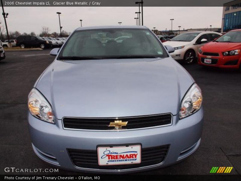Glacier Blue Metallic / Gray 2006 Chevrolet Impala LS