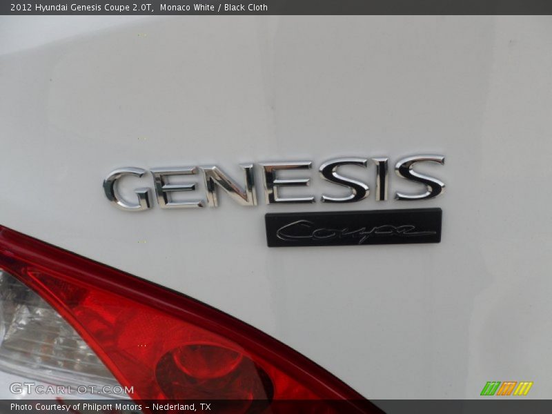  2012 Genesis Coupe 2.0T Logo