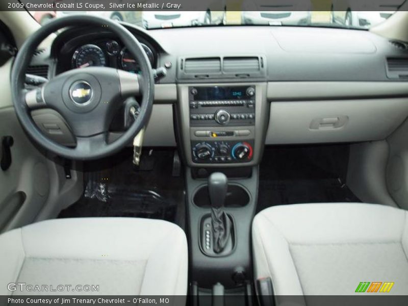 Silver Ice Metallic / Gray 2009 Chevrolet Cobalt LS Coupe