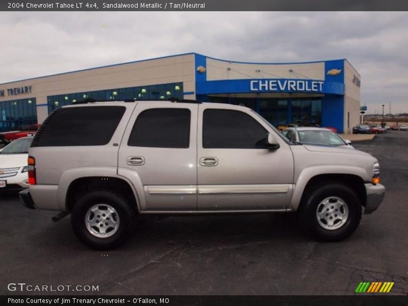 Sandalwood Metallic / Tan/Neutral 2004 Chevrolet Tahoe LT 4x4