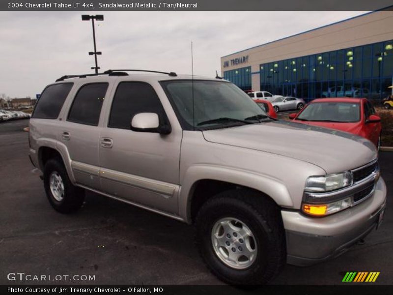 Sandalwood Metallic / Tan/Neutral 2004 Chevrolet Tahoe LT 4x4