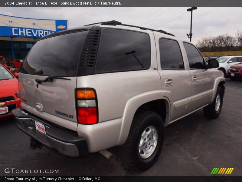 Sandalwood Metallic / Tan/Neutral 2004 Chevrolet Tahoe LT 4x4