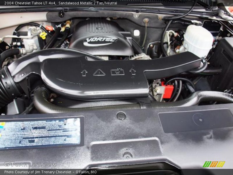 Sandalwood Metallic / Tan/Neutral 2004 Chevrolet Tahoe LT 4x4