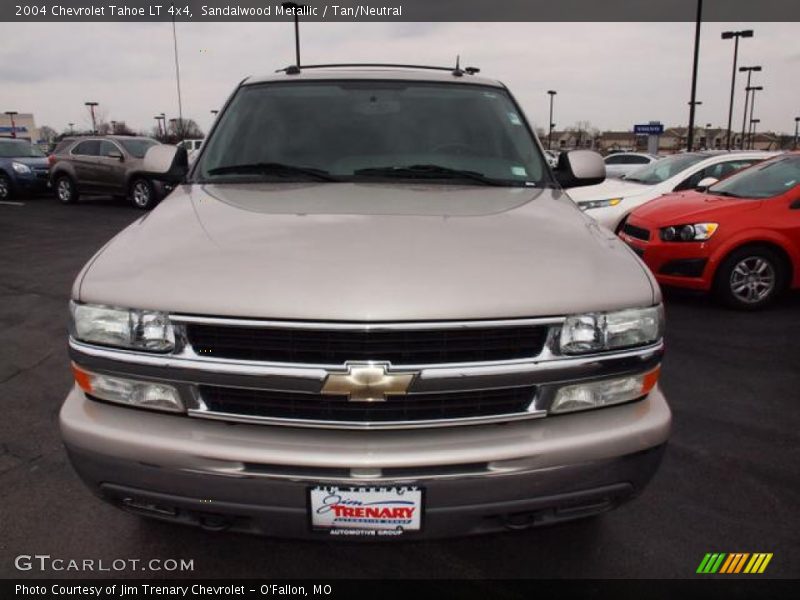 Sandalwood Metallic / Tan/Neutral 2004 Chevrolet Tahoe LT 4x4