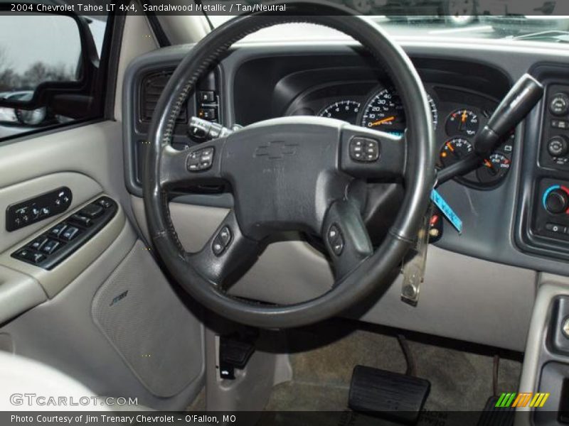 Sandalwood Metallic / Tan/Neutral 2004 Chevrolet Tahoe LT 4x4