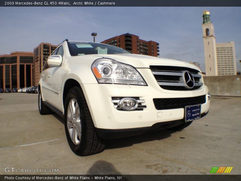 Arctic White / Cashmere 2009 Mercedes-Benz GL 450 4Matic