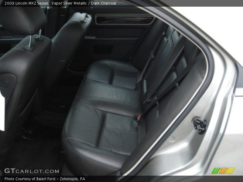 Vapor Silver Metallic / Dark Charcoal 2009 Lincoln MKZ Sedan