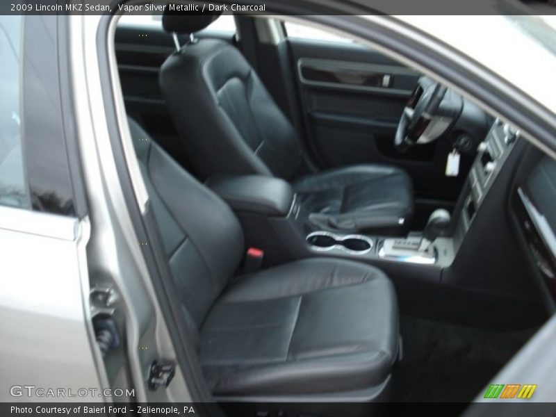 Vapor Silver Metallic / Dark Charcoal 2009 Lincoln MKZ Sedan