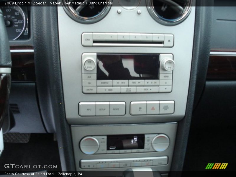 Vapor Silver Metallic / Dark Charcoal 2009 Lincoln MKZ Sedan