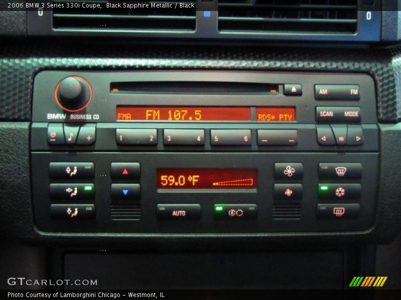 Audio System of 2006 3 Series 330i Coupe