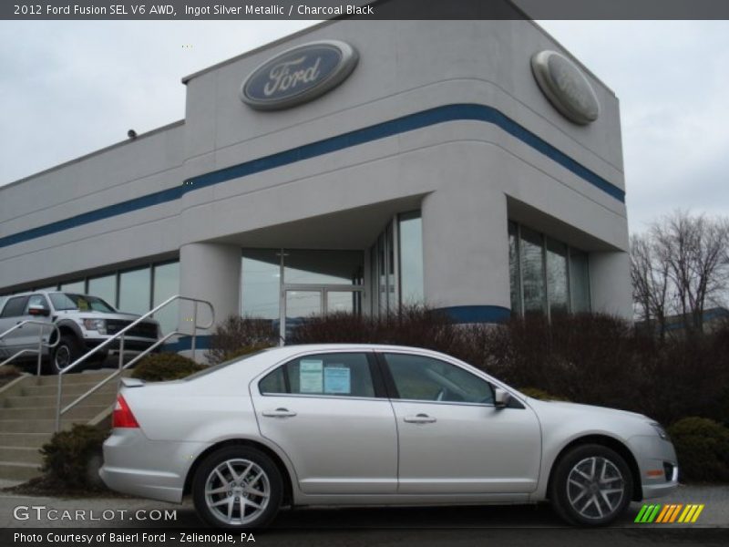 2012 Fusion SEL V6 AWD Ingot Silver Metallic