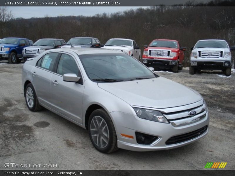 Front 3/4 View of 2012 Fusion SEL V6 AWD