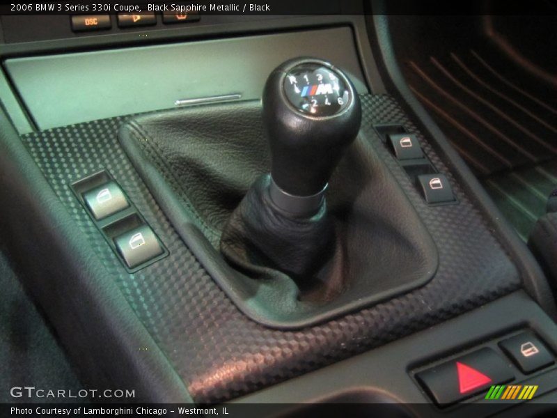  2006 3 Series 330i Coupe 6 Speed Manual Shifter