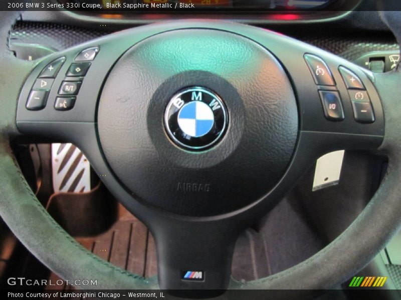 Black Sapphire Metallic / Black 2006 BMW 3 Series 330i Coupe