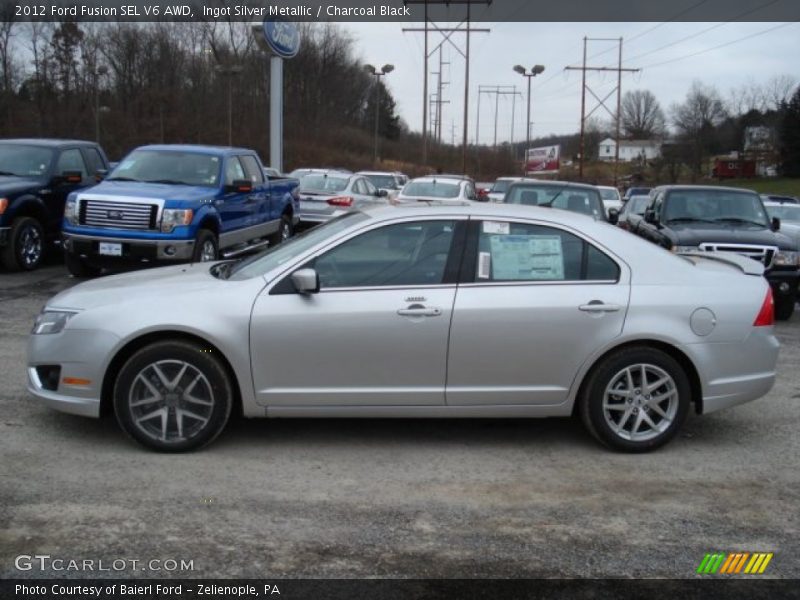  2012 Fusion SEL V6 AWD Ingot Silver Metallic