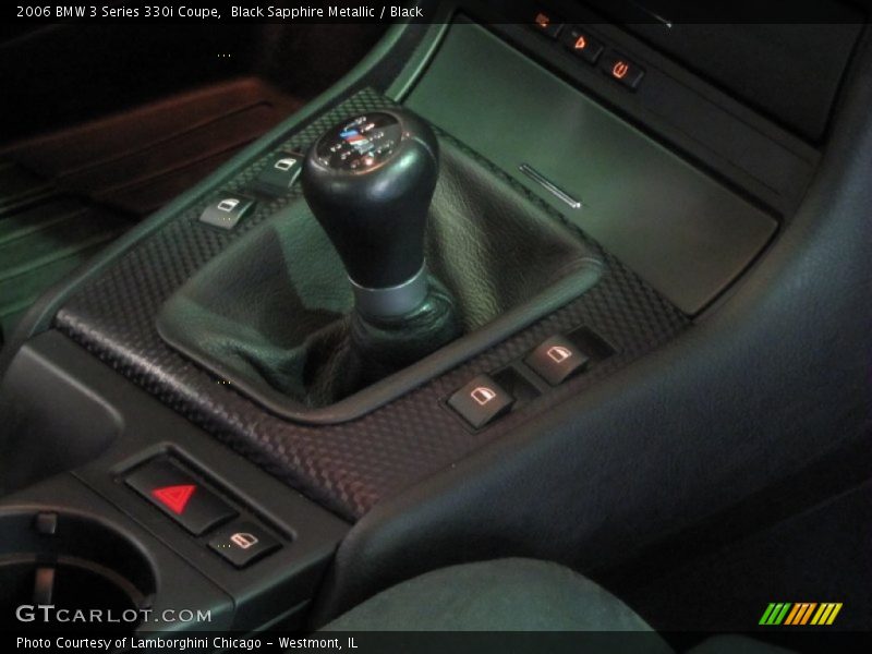  2006 3 Series 330i Coupe 6 Speed Manual Shifter