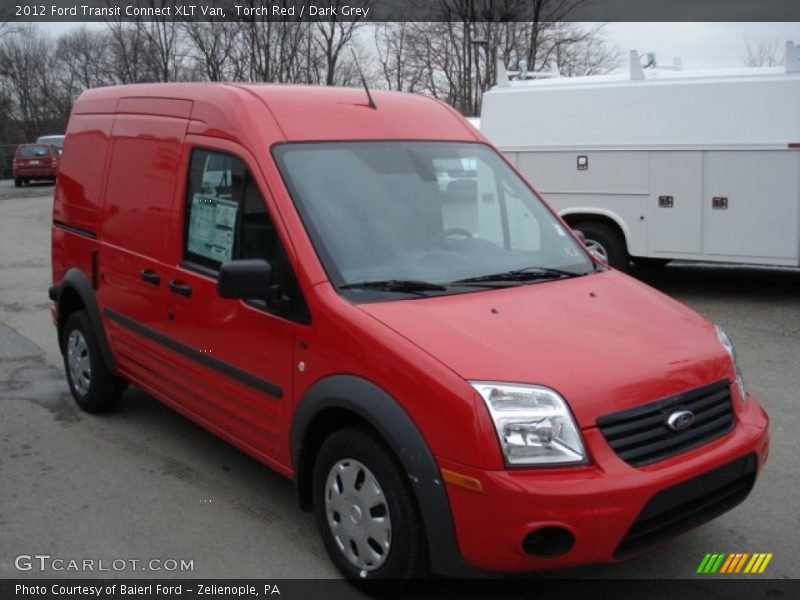 Torch Red / Dark Grey 2012 Ford Transit Connect XLT Van