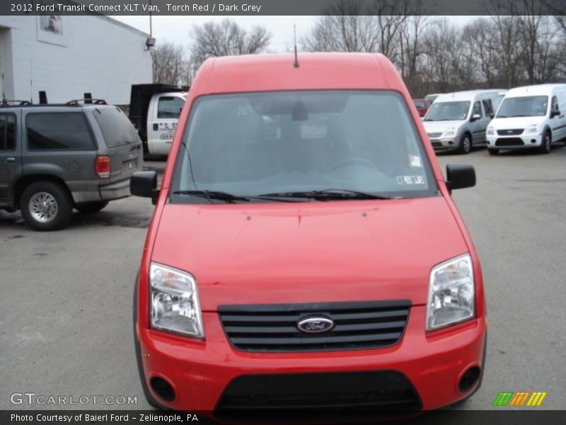Torch Red / Dark Grey 2012 Ford Transit Connect XLT Van