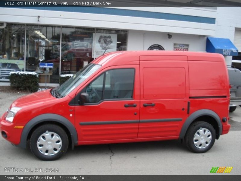  2012 Transit Connect XLT Van Torch Red