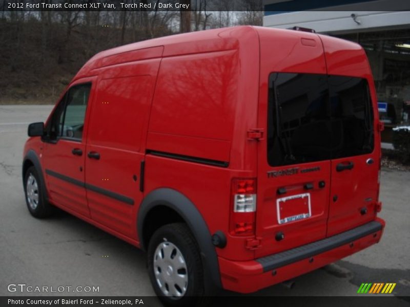 Torch Red / Dark Grey 2012 Ford Transit Connect XLT Van