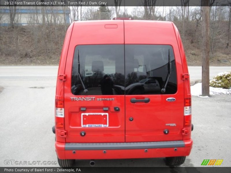 Torch Red / Dark Grey 2012 Ford Transit Connect XLT Van