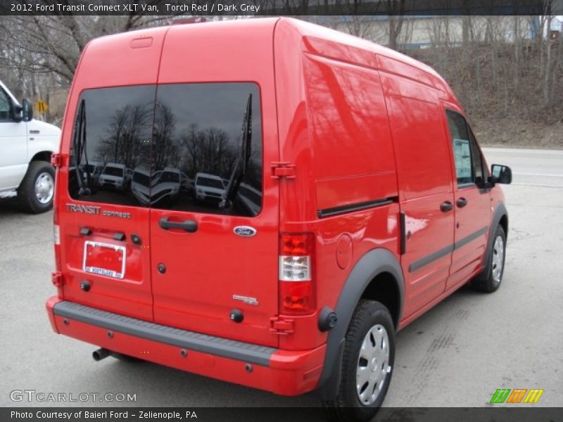 Torch Red / Dark Grey 2012 Ford Transit Connect XLT Van