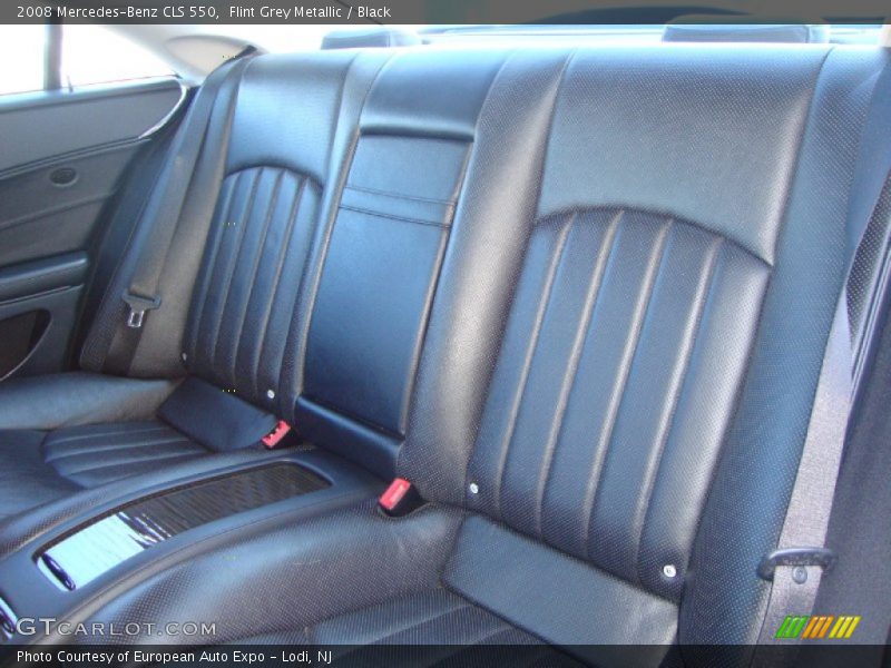 Flint Grey Metallic / Black 2008 Mercedes-Benz CLS 550