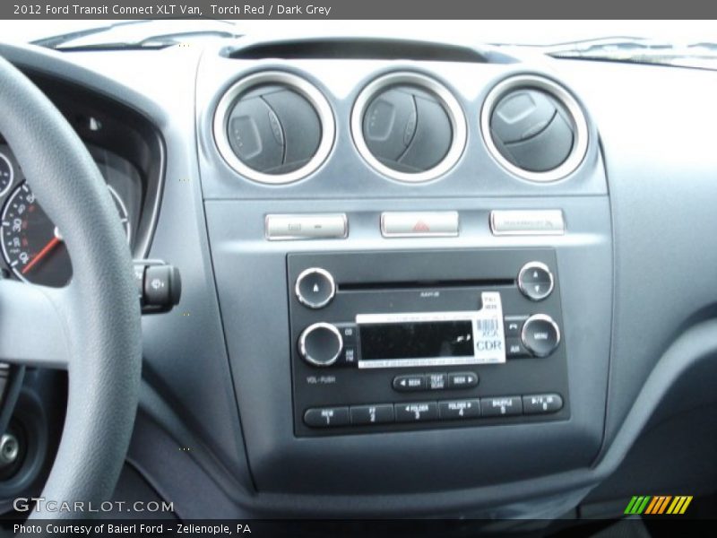 Controls of 2012 Transit Connect XLT Van