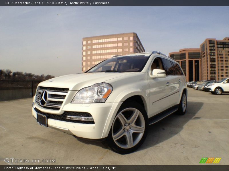 Arctic White / Cashmere 2012 Mercedes-Benz GL 550 4Matic