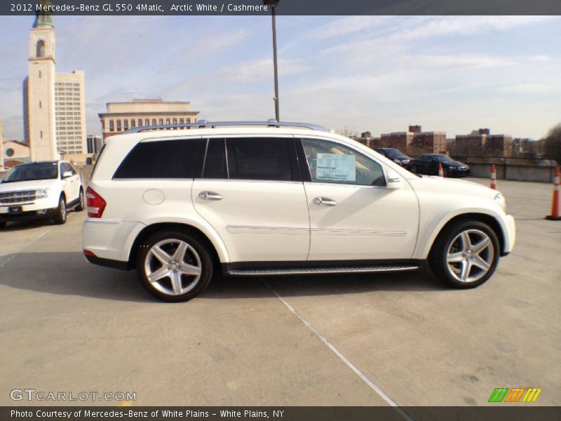 Arctic White / Cashmere 2012 Mercedes-Benz GL 550 4Matic