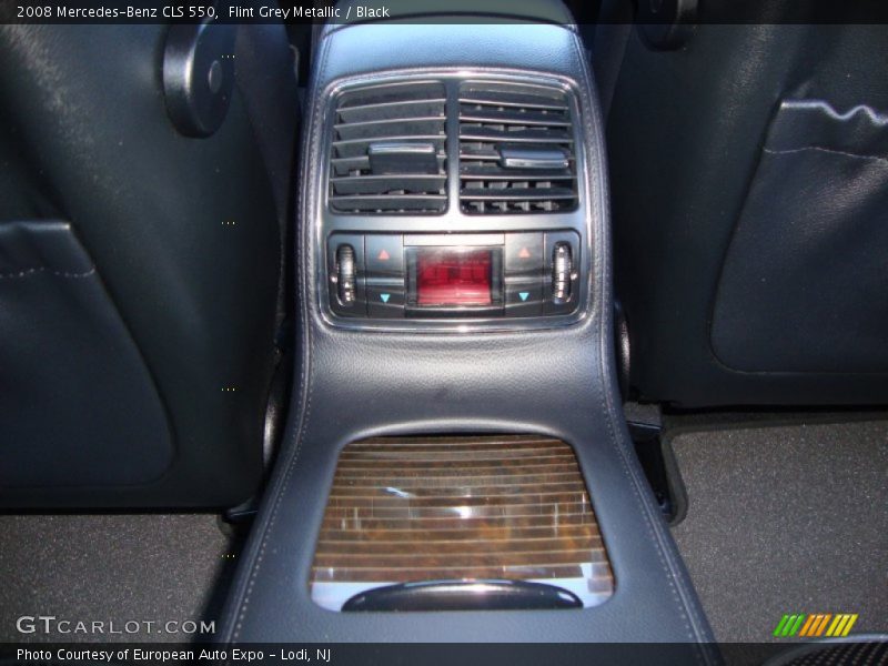Flint Grey Metallic / Black 2008 Mercedes-Benz CLS 550