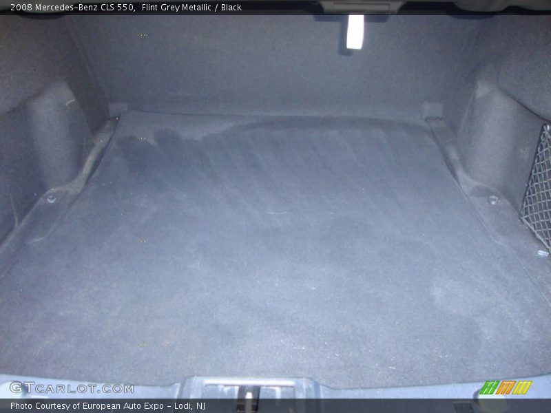 Flint Grey Metallic / Black 2008 Mercedes-Benz CLS 550