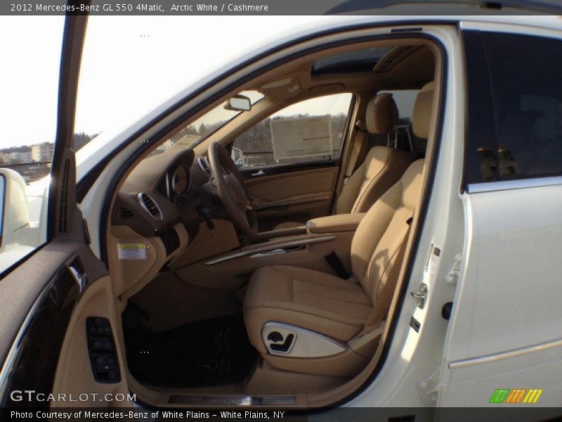 Arctic White / Cashmere 2012 Mercedes-Benz GL 550 4Matic