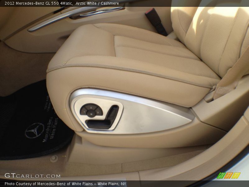 Arctic White / Cashmere 2012 Mercedes-Benz GL 550 4Matic
