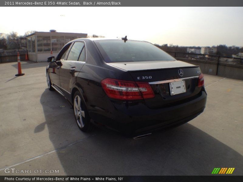 Black / Almond/Black 2011 Mercedes-Benz E 350 4Matic Sedan