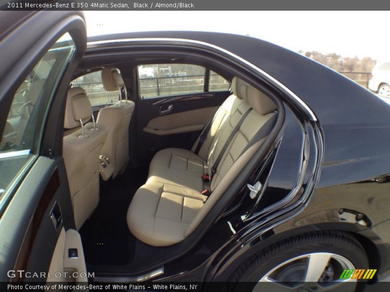 Black / Almond/Black 2011 Mercedes-Benz E 350 4Matic Sedan