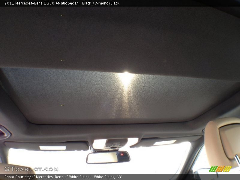 Black / Almond/Black 2011 Mercedes-Benz E 350 4Matic Sedan