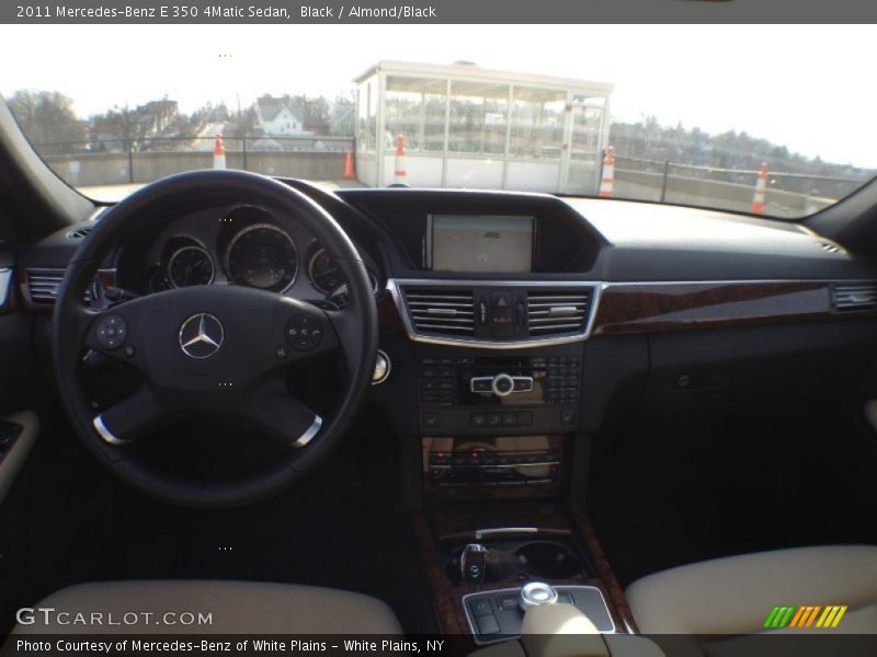 Black / Almond/Black 2011 Mercedes-Benz E 350 4Matic Sedan